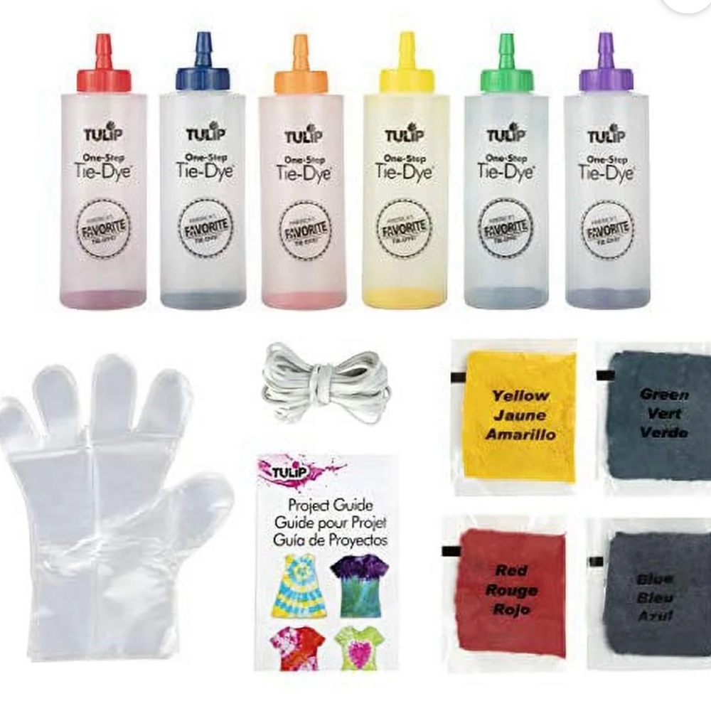 One-Step Tie-Dye Kit - Rainbow Color Collection - Picture 2 of 3